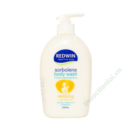 Sữa Tắm Dưỡng Ẩm Redwin Sensitive Skin Sorbolene Body Wash With Vitamin E 500ML