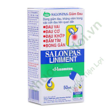 Salonpas Liniment - Hisamitsu (C/50ML) 1 Salonpas Liniment - Hisamitsu (C/50ML)