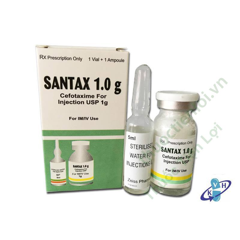 Santax Cefotaxim 1G/5ML Injection Zeiss Pharm 1 Santax Cefotaxim 1G/5ML Injection Zeiss Pharm