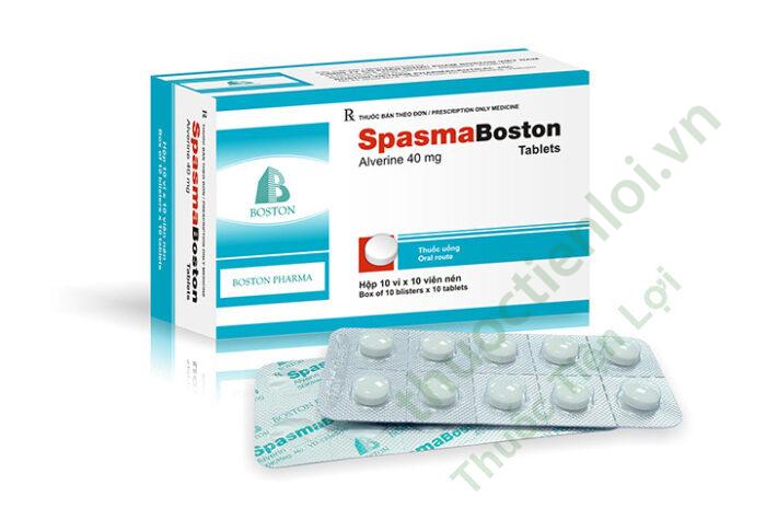 Spasmaboston Alverin 40Mg (H/100V)