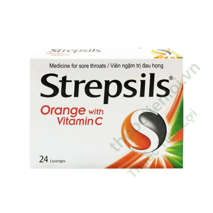 Strepsils Orange With Vitamin C 2X12S