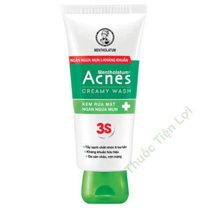 Sữa Rửa Mặt Acnes Creamy Wash - Rohto (T/100G)