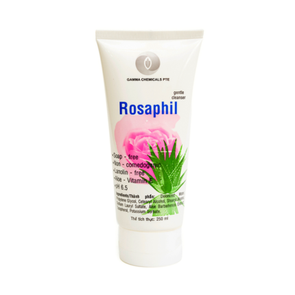Rosaphil Gamma (Tube/250ML) Sữa Rửa Mặt Dưỡng Da