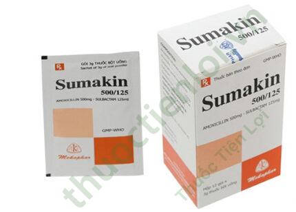 Sumakin 500/125 Mekophar (H/12Gói)