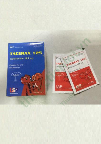 Tacerax Cefuroxim 125Mg - USP (H/10G) 1 Tacerax Cefuroxim 125Mg - USP (H/10G)