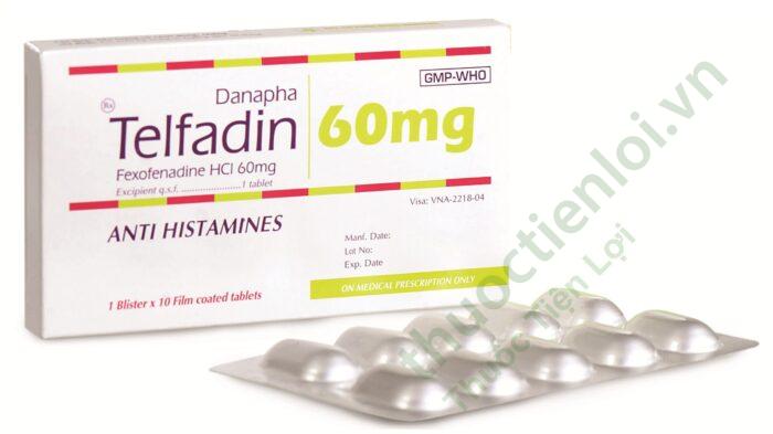 Telfadin 60Mg Danapha (H/10V)