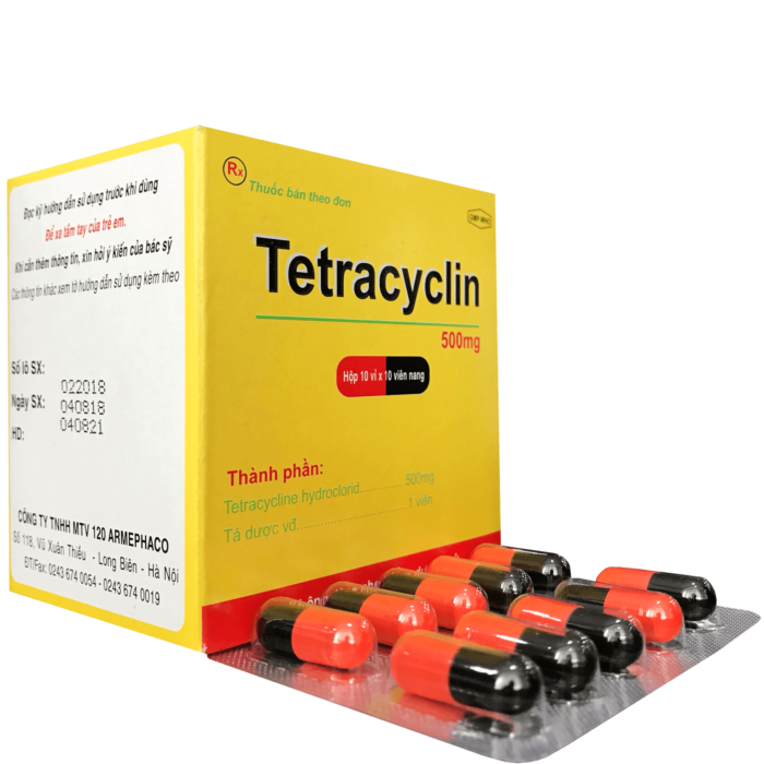 Tetracyclin 500 Armephaco (h/100v)