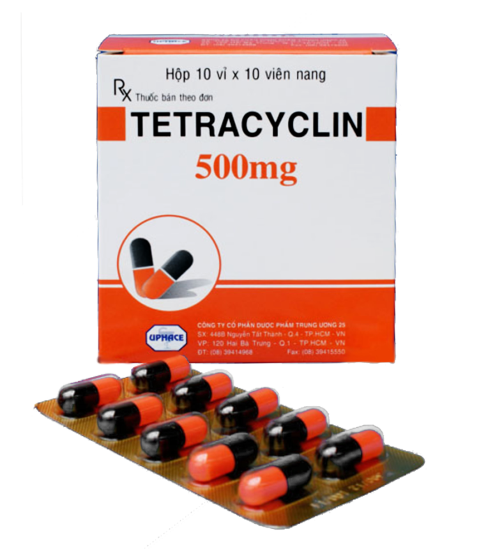 Tetracyclin 500Mg - Uphace (h/100v)