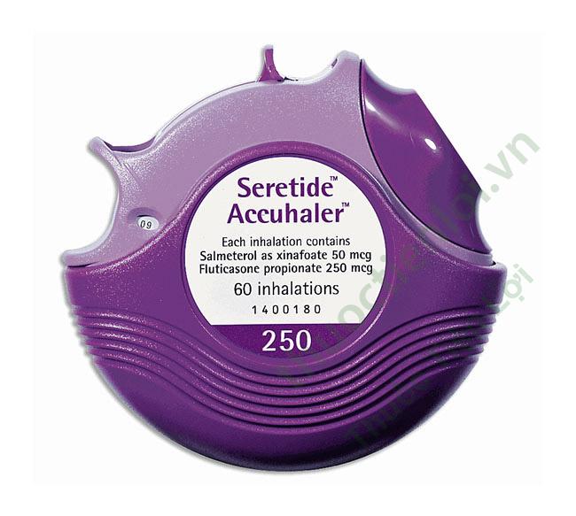 Seretide Accuhaler 25/250Mcg - Thuốc Tiện Lợi