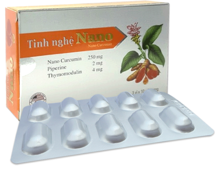 Tinh Nghệ Nano Mediphar (h/30v)