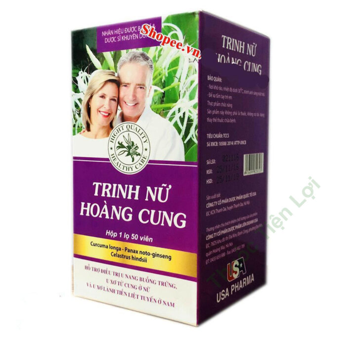 Trinh Nữ Hoàng Cung Tím Usa Pharm (C/50V)