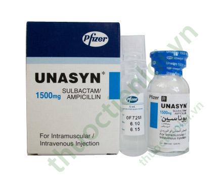 unasyn.jpg Unasyn 1,5G Inj Bayer (H/1Lọ/1.5Gr) - Ảnh 1