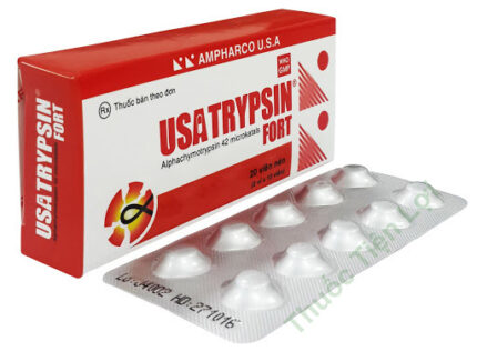 Usatrypsin Fort 42 Microkatals Ampharco U.S.A (H/20V)