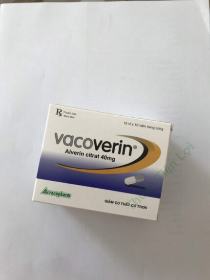 Vacoverin Alverin 40Mg Capsules Avacopharm (H/100V)