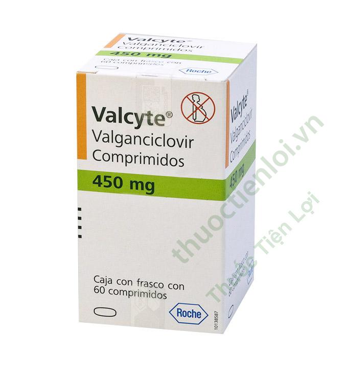 valcyte_450mg.jpg Valcyte 450Mg S H/60 - Ảnh 1