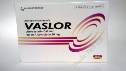 Vaslor Atorvastatin 20 Davipharm (H/28V)