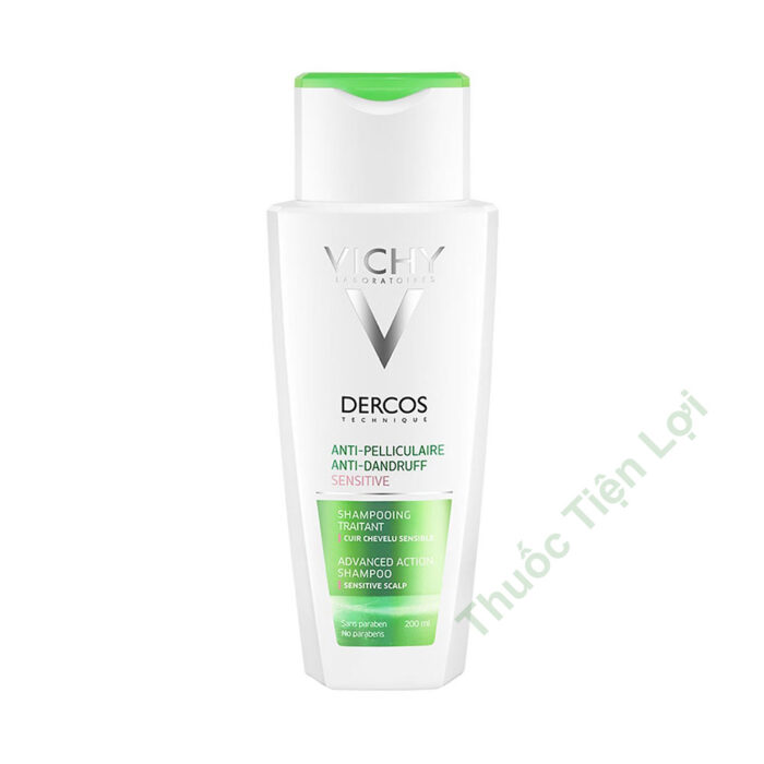 Dầu Gội Đặc Trị Gàu Cho Da Đầu Nhạy Cảm Vichy Dercos Anti-Pelliculaire Anti-Dandruff Sensitive 20