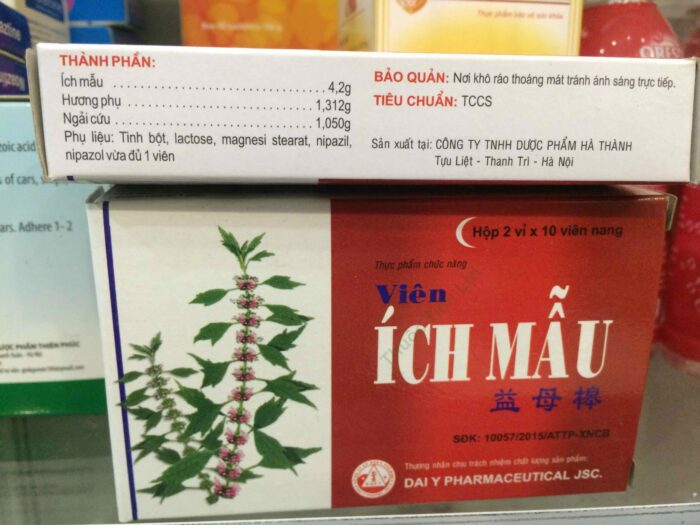 Viên Ích Mẫu Hà Thành (H/20V)