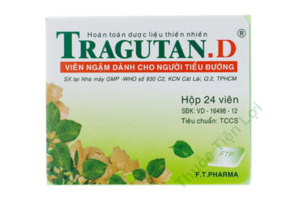Tragutan D H/24 Ngậm - Ft Pharma ( Cho NgườI Tiểu Đường )