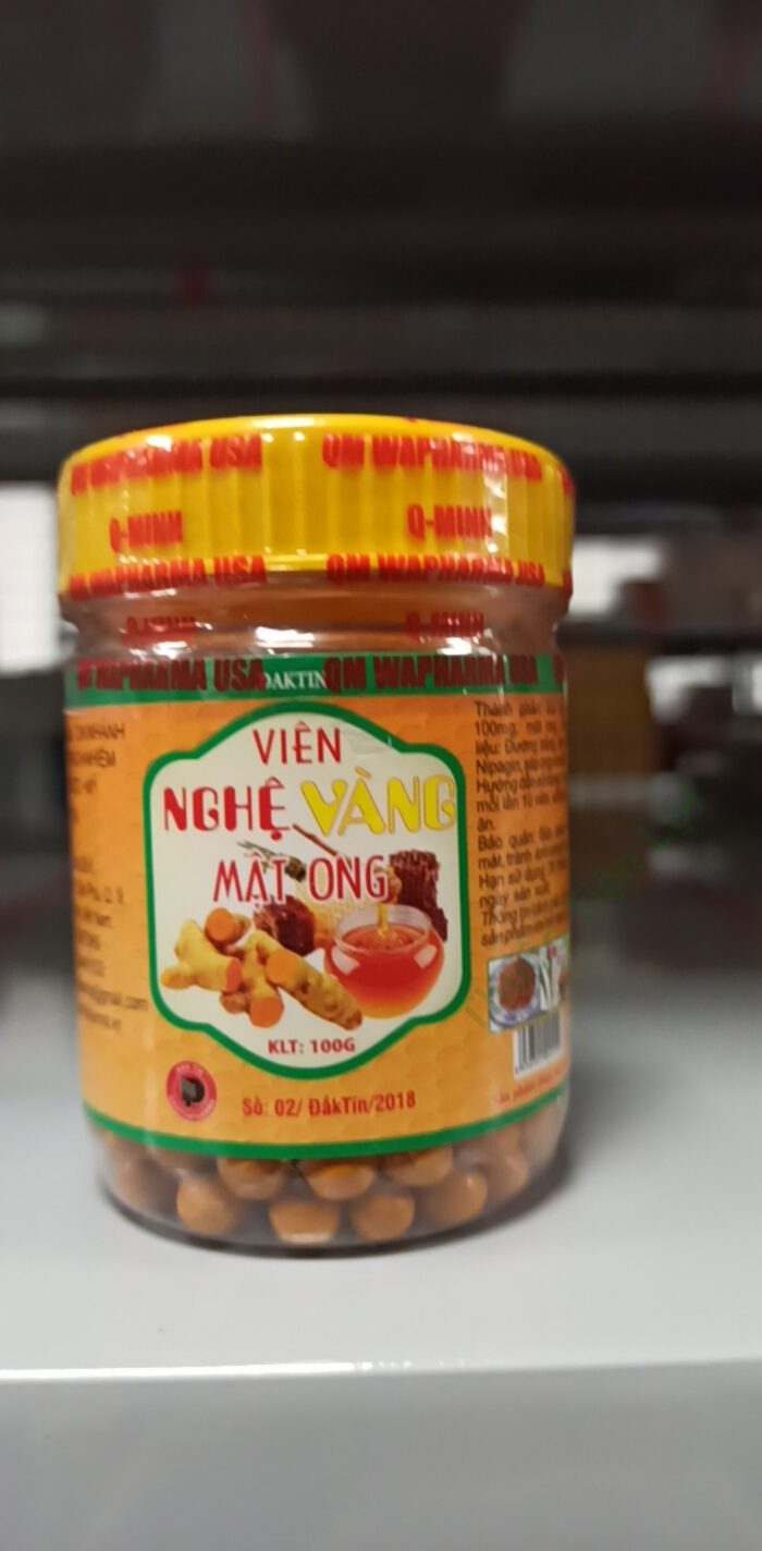 Viên Nghệ Vàng -Quang Minh C/120G