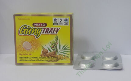 Viên Sủi Gừng Traly (H/12V)