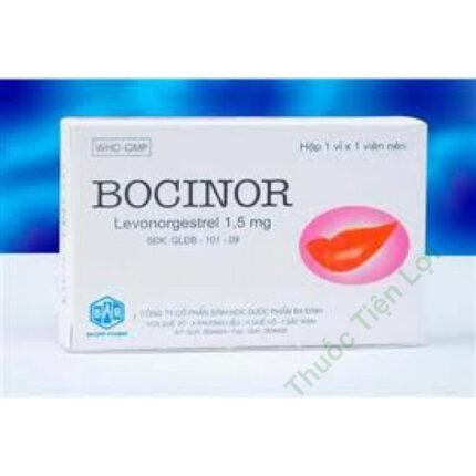 Viên Tránh Thai Bocinor Badinh Pharma (H/1V) (Trắng) (Rẻ)