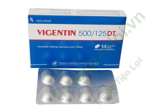 vigentin_500_125_dt_pharbaco.jpg Vigentin 500/125 Dt Pharbaco (h/14v) - Ảnh 1