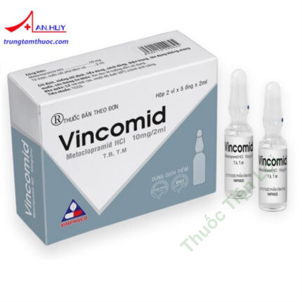 Vincomid Metoclopramid Hcl 10Mg/2ML - Vinphaco (H/10O/2ML)