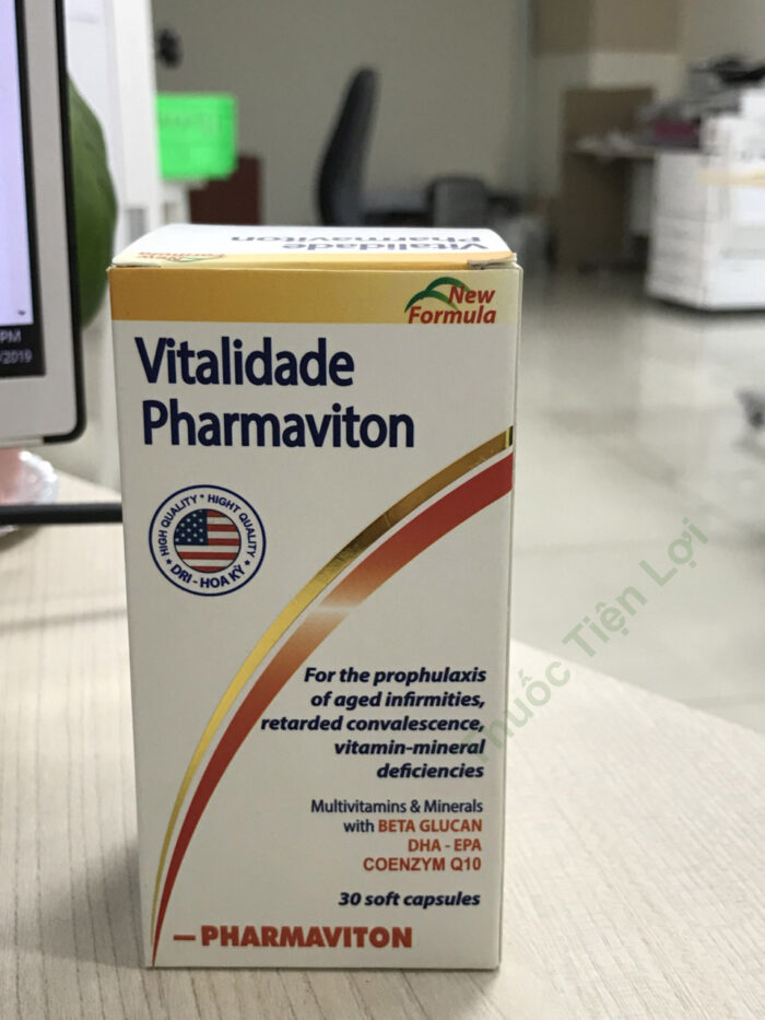 Vitalidade Pharmaviton Usa (C/30V) (Trắng)