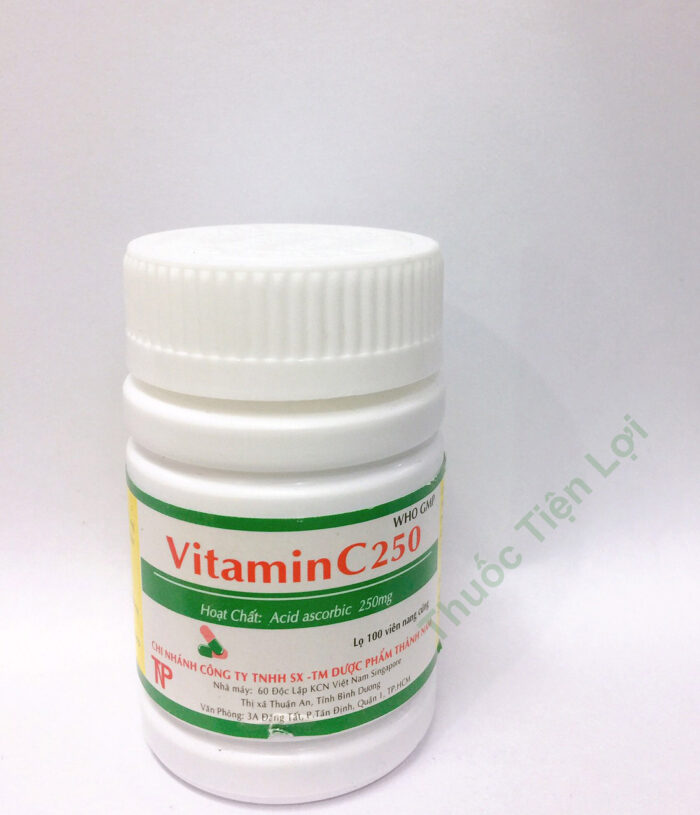 Vitamin C 250Mg Thành Nam (C/100V)