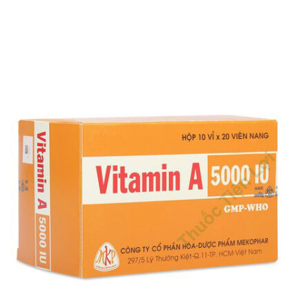 Vitamin A 5000 Iu Mekophar (H/100V)