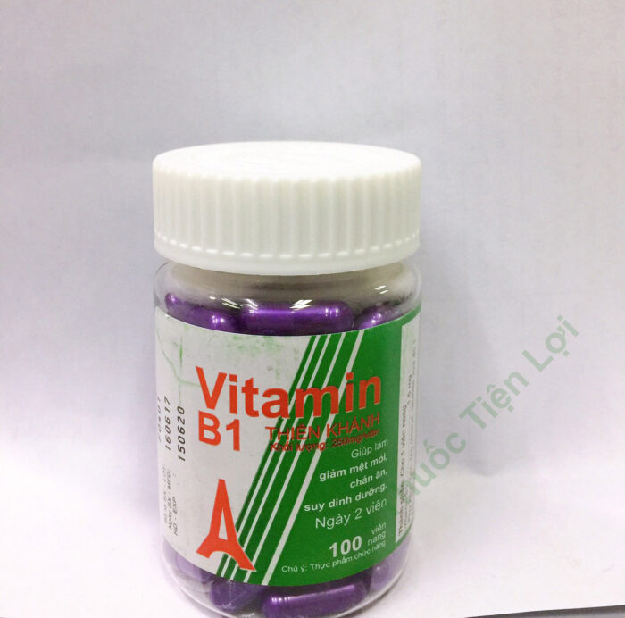 Vitamin B1 1.5Mg Thiên Khánh (C/100V)