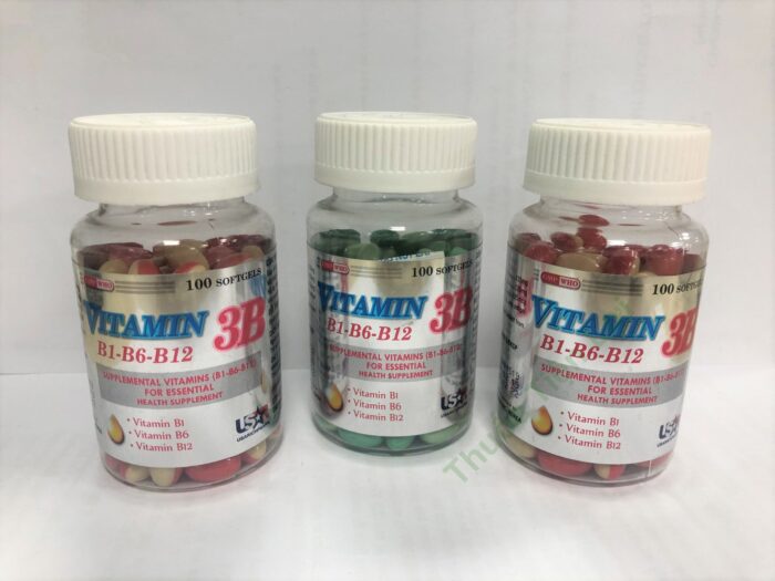 Vitamin B1-B6-B12 Softgels Usarichpharm (C/100V)