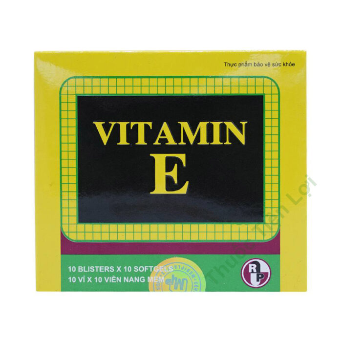 Vitamin E - Robinson Pharma (H/100V)