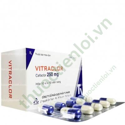 vitraclor_250mg_celaclor_250mg_tv_pharma.jpg Vitraclor 250Mg Celaclor 250Mg TV. Pharma (h/100v) - Ảnh 1