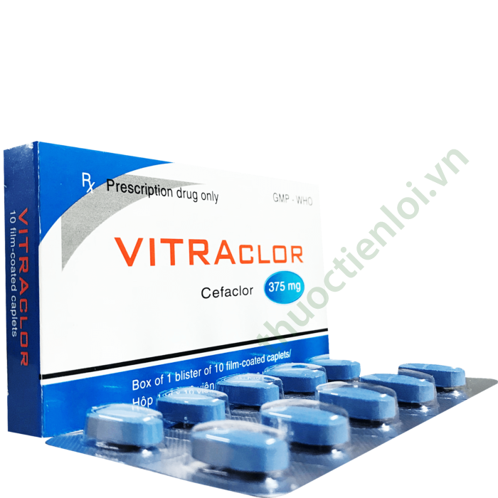 Vitraclor 375 Celaclor 375Mg TV. Pharma (h/10v)