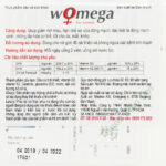 WoMEGA For Woman Hỗ Trợ Sức Khỏe Tim Mạch Phụ Nữ h/60v - Ảnh 2