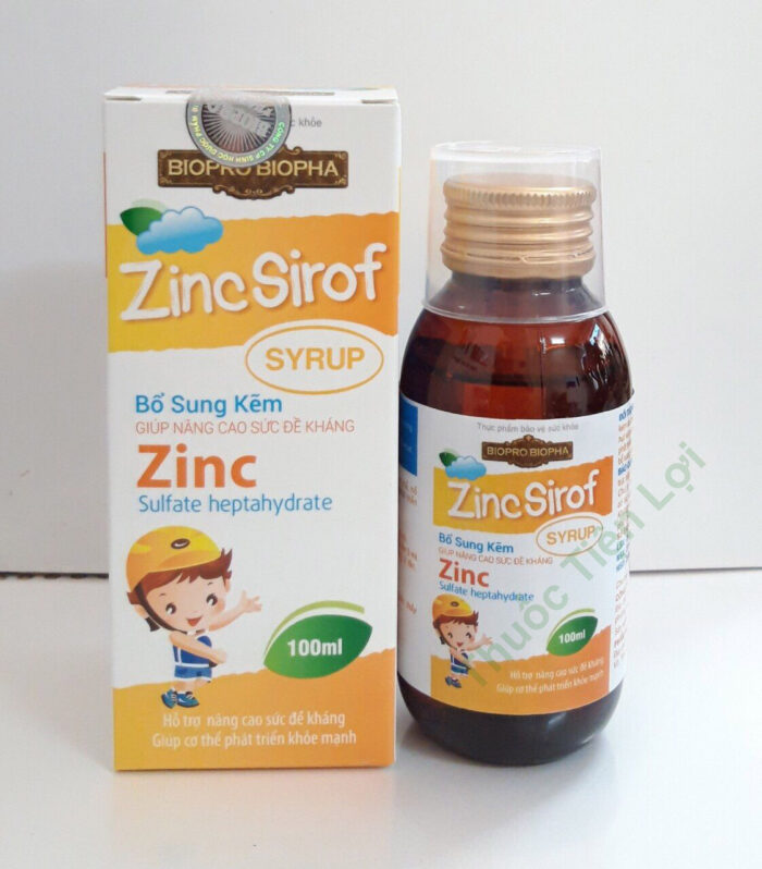 Zinc Sirof - Bio Pharma (C/100ML)