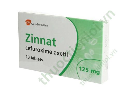 zinnat_125mg.jpg Zinnat 125Mg GSK (h/10v) - Ảnh 1
