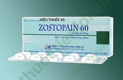 zostopain_etoricoxib_60mg_duoc_3_2.jpg Zostopain Etoricoxib 60Mg Dược 3-2 (h/30v) - Ảnh 1