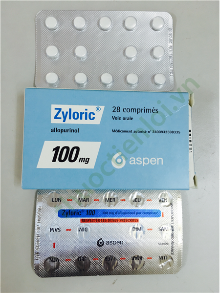 Zyloric 100Mg Aspen (h/28v) 1 Zyloric 100Mg Aspen (h/28v)