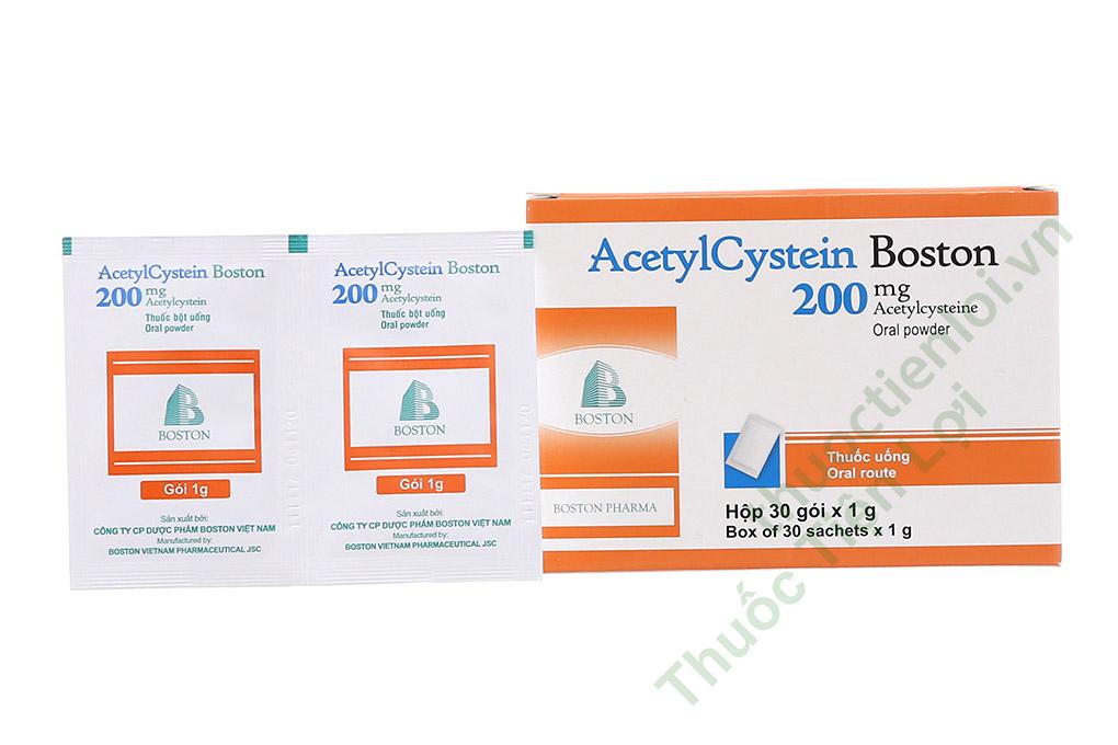 Acetylcystein 200Mg - Boston (H/30G) 1 Acetylcystein 200Mg - Boston (H/30G)