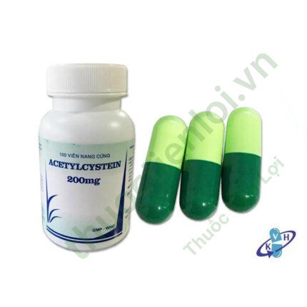 Acetylcystein 200Mg - Vidipha (C/100V)
