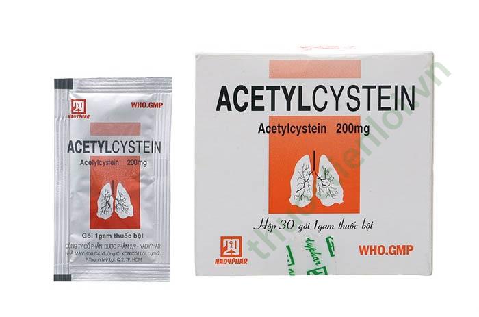 acetylcystin_200Mg_nadyphar_goi Acetylcystin 200Mg Nadyphar (H/30G) - Ảnh 1