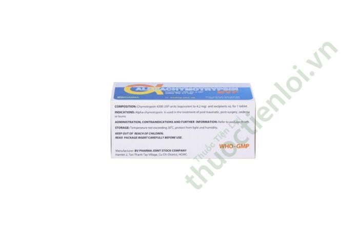 Alphachymotrypsin 4200 BV Pharm(H/100V)