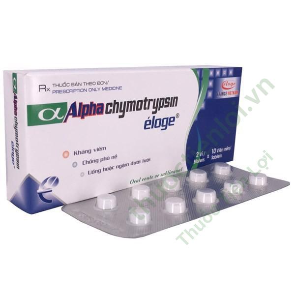 Alphachymotrysin Eloge (H/20V) 1 Alphachymotrysin Eloge (H/20V)