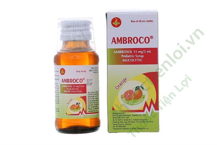 Ambroco Ambroxol 15Mg/5ML - United (C/30ML) 1 Ambroco Ambroxol 15Mg/5ML - United (C/30ML)