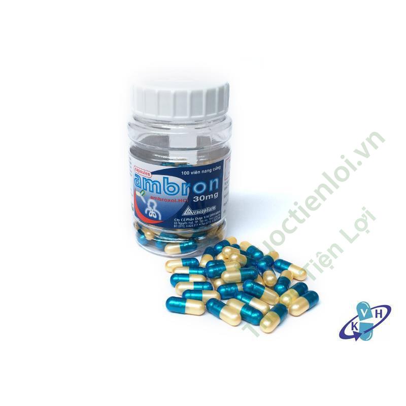 Ambron Ambroxol 30Mg - Vacopharm (C/100V) 1 Ambron Ambroxol 30Mg - Vacopharm (C/100V)