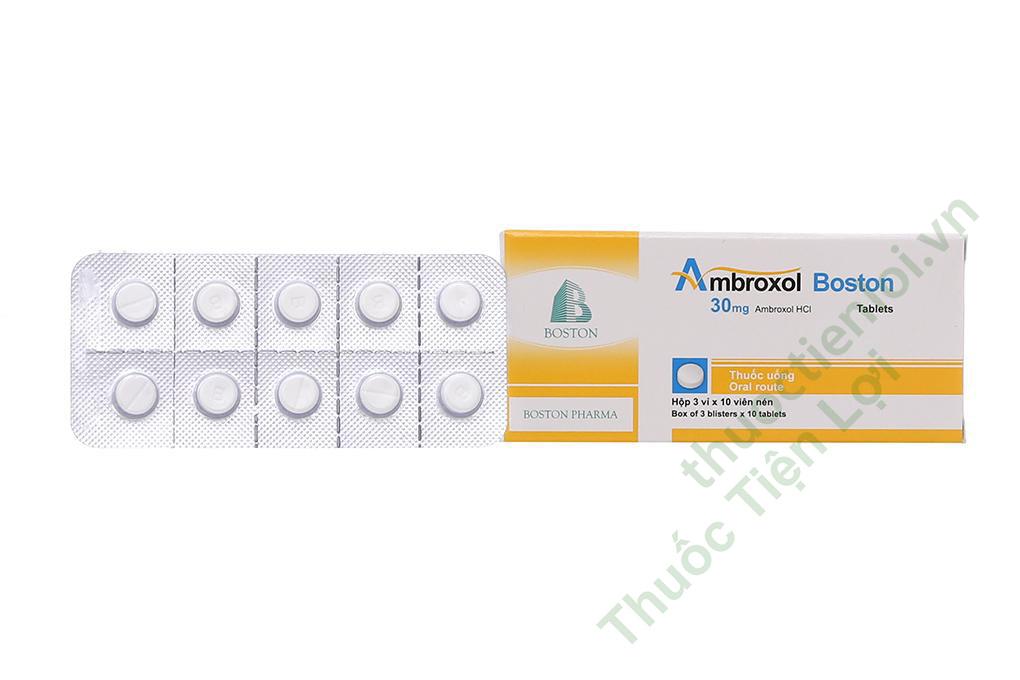 Ambroxol 30Mg - Boston (H/30V) 1 Ambroxol 30Mg - Boston (H/30V)