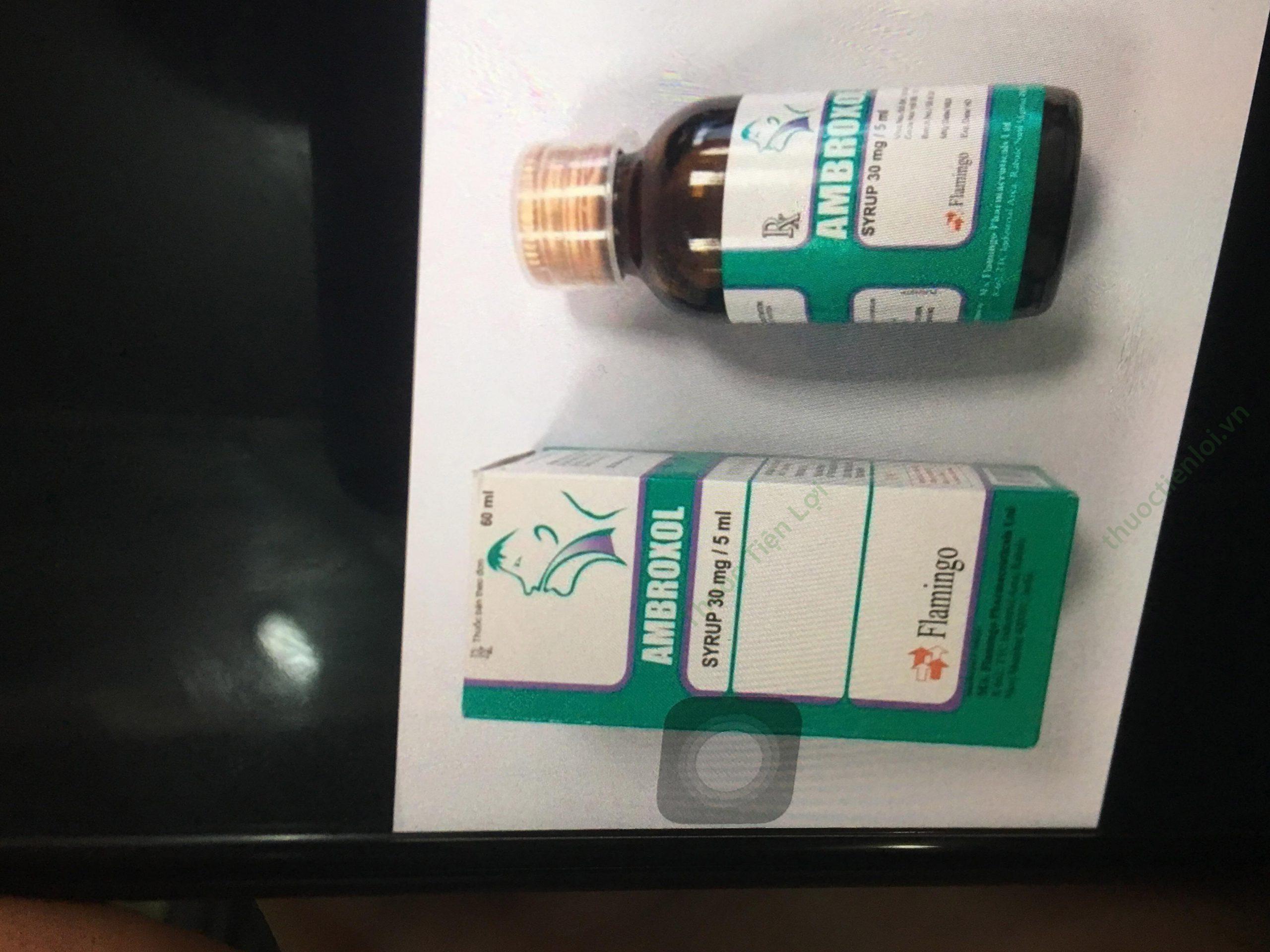 Ambroxol Syrup 30Mg/50ML Flamigo (C/60ML) 1 Ambroxol Syrup 30Mg/50ML Flamigo (C/60ML)